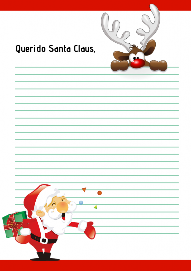 ?️ Cartas a Papa Noel y los Reyes Magos para imprimir - A4toner ❤️