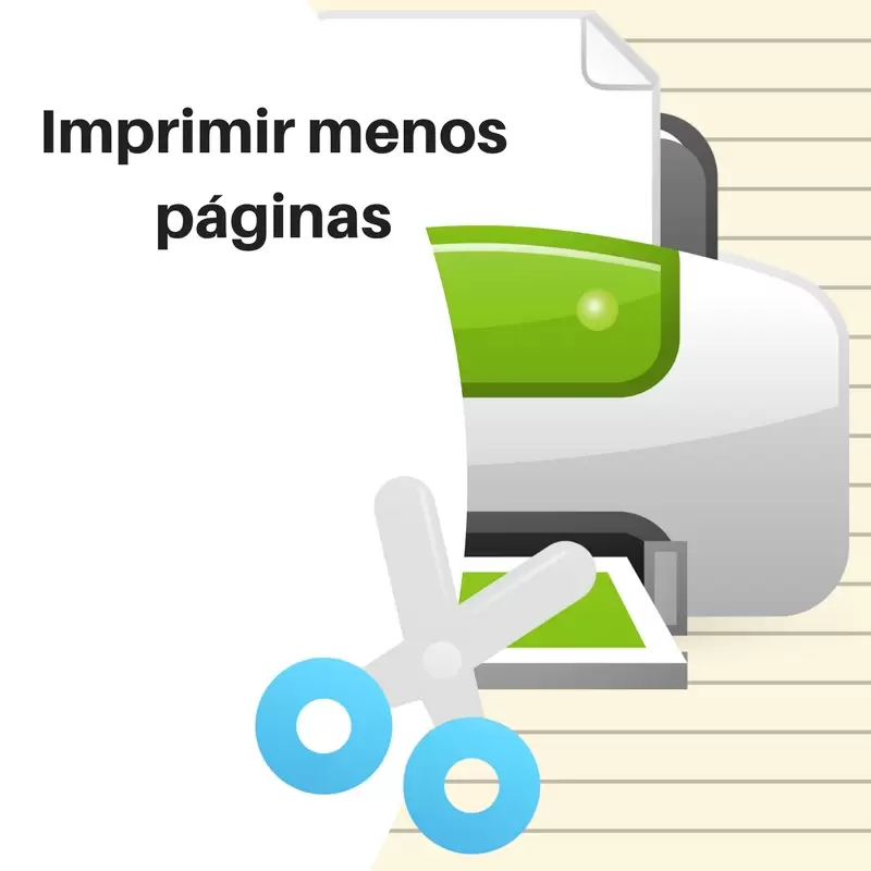 Imprimir menos páginas