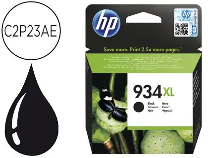 Tinta original hp 934xl