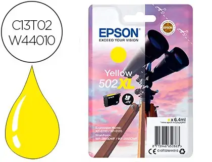 Tinta original 502xl amarilla