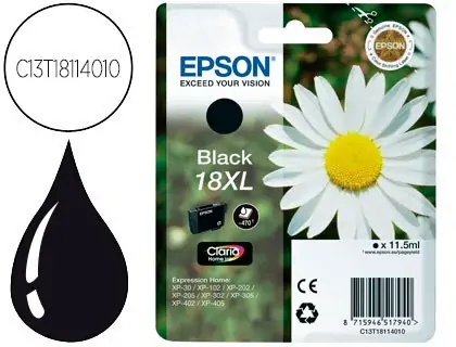 Epson Original 18XL negro