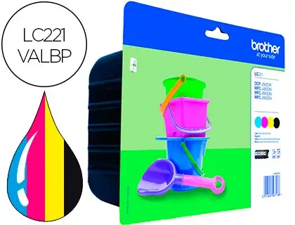 LC221 Multipack Brother original