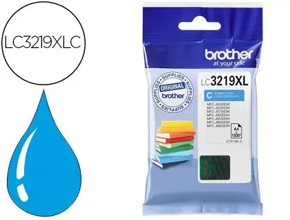 brother lc-3219xlc azul original