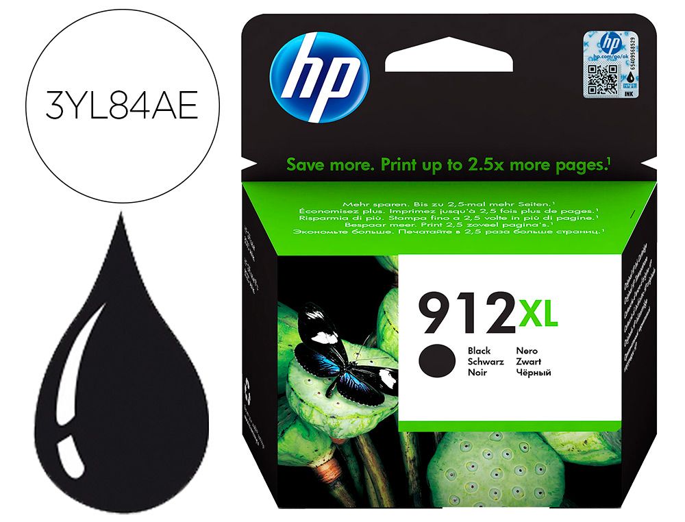 tinta Compatible HP 912XL Negro Cartucho de Tinta HP OfficeJet